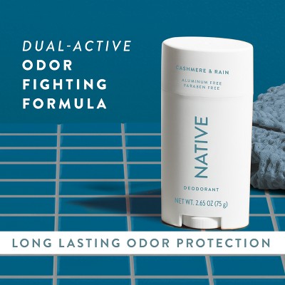 Native Solid Deodorant for Men &amp; Women Sea Salt &amp; Cedar Aluminum-Free 2.65oz - Imperfect Container by This is Beauty US