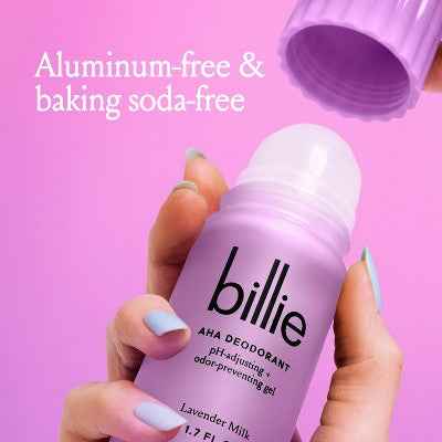 Billie AHA Gel Deodorant Lavender Milk 1.7 fl oz - New