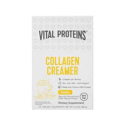 Vital Proteins Collagen Creamer Vanilla Stick Pack Box 0.46oz - New