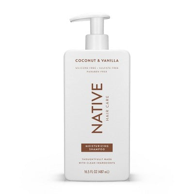 Native Coconut &amp; Vanilla Moisturizing Shampoo 16.5 fl oz - Imperfect Container