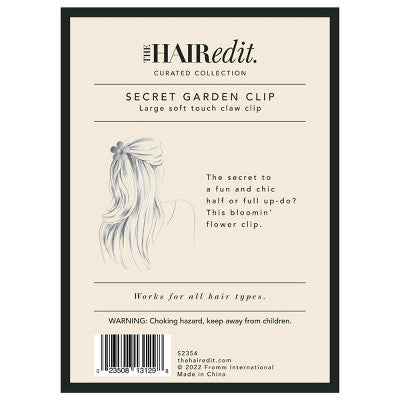The Hair Edit Secret Garden Clip - New