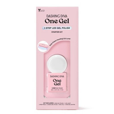 Dashing Diva One Gel Color Nail Polish Starter Kit Daikon 8ct - New by This is Beauty US