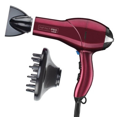 Conair Salon Professional Hair Dryer Burgundy 1875 Watt - Imperfect Box by This is Beauty US
