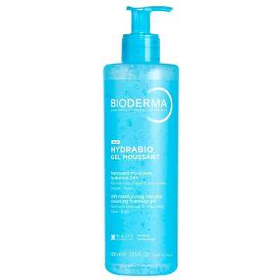 Bioderma Hydrabio Foaming Gel Facial Cleanser 400ml - New