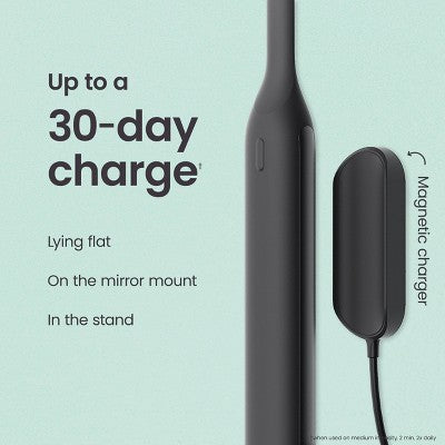 quip Ultra Next Generation Smart Sonic Electric Toothbrush Onyx - Imperfect Box by This is Beauty US