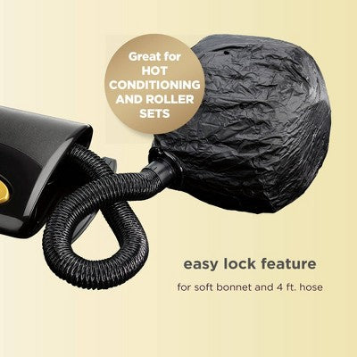 Conair InfintiPro Soft Bonnet Hair Dryer Gold - Imperfect Box by This is Beauty US