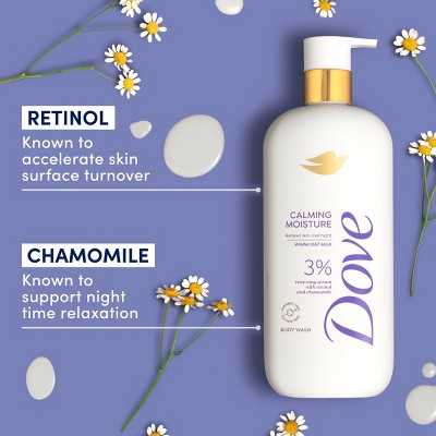 Dove Beauty Serum Body Wash with 3% Renewing Serum + Retinol &amp; Chamomile Calming Moisture 18.5 fl oz - New by This is Beauty US