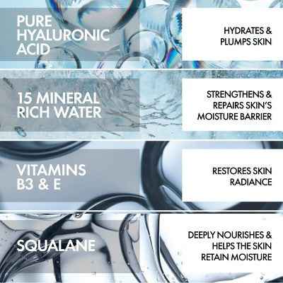 Vichy Mineral 89 Fragrance Free Face Cream 1.69oz - New