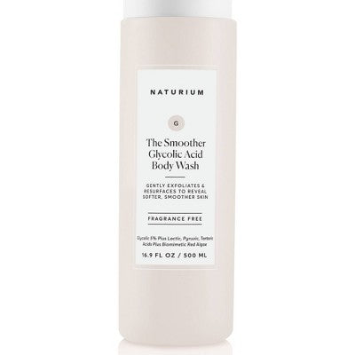 Naturium The Smoother Glycolic Acid Exfoliating Body Wash 16.9 fl oz - Imperfect Container by This is Beauty US