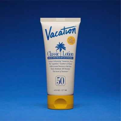 Vacation Classic Sunscreen Lotion SPF 50 6 fl oz - Imperfect Container