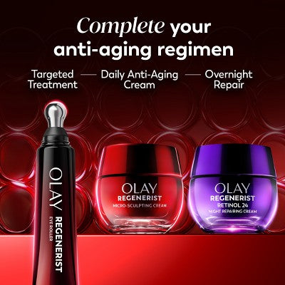 Olay Regenerist Anti-Aging Eye Wrinkle Treatment, Firming &amp; Hydrating 0.68 fl oz - New