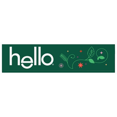 hello Holiday Home for the Holidays Toothpaste and Deodorant Travel Toiletry Bag Kit 5pc - New by This is Beauty US