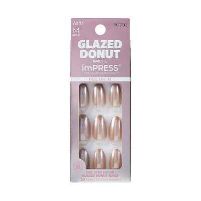 KISS Products Fake Nails Chocolate Glazed 33ct - New
