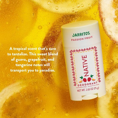 Native Deodorant for Women &amp; Men - Limited Edition Jarritos Passion Fruit 2.65oz - New by This is Beauty US