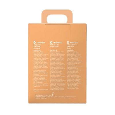 Fairy Tales Sun &amp; Swim Shampoo, Conditioner and Spray Travel Kit 9.9 fl oz/3pk - New by This is Beauty US