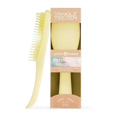 Tangle Teezer Plant Brush Naturally Curly Detangling Hair Brush - Imperfect Box by This is Beauty US
