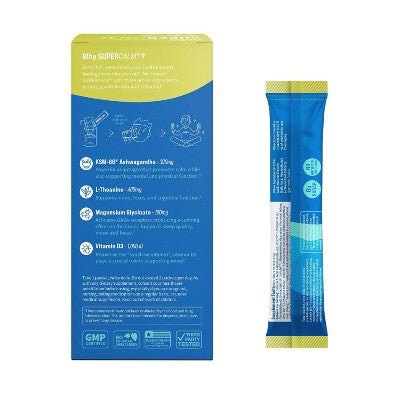 Nello Supercalm Calming Drink Mix Supplement Powder Lemon Lime 10ct - New by This is Beauty US