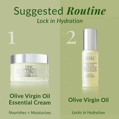 DHC Olive Virgin Oil Essential Moisturizing Cream 1.7 fl oz - Imperfect Box by This is Beauty US