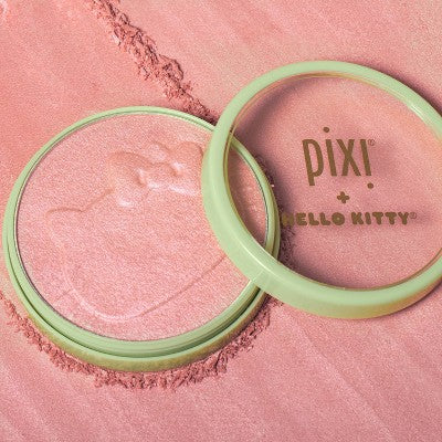 Pixi + Hello Kitty Highlighting Pressed Powder Blush Friendly Blush 0.35oz - Missing Box by This is Beauty US