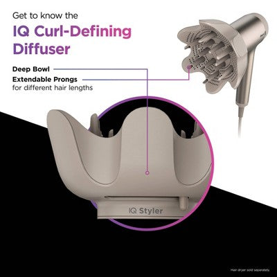 Shark IQ Curl Defining Diffuser Attachment for Hyper Air Hair Dryer - Imperfect Box by This is Beauty US