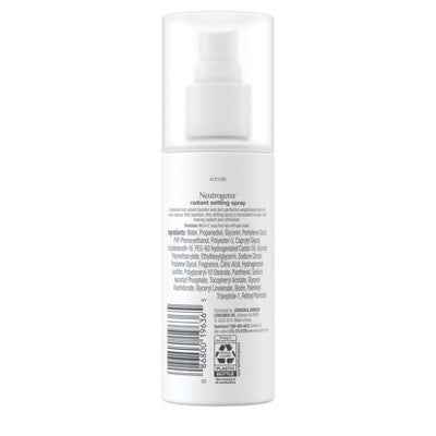 Neutrogena Healthy Skin Radiant Makeup Setting Spray with Antioxidants &amp; Peptides 3.4 fl oz - Imperfect Container