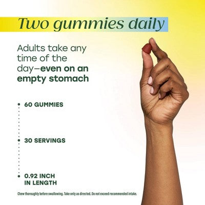 MegaFood Prenatal Gummy Vitamins, Folic Acid, Choline, Vitamin B12, Vitamin B6 Vegetarian 60ct - New by This is Beauty US