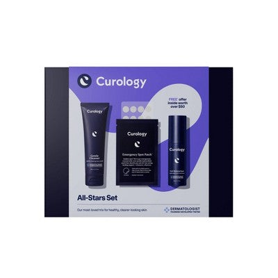 Curology Skincare Starter Set Gentle Essentials Kit for All Skin Types 3ct - Imperfect Box by This is Beauty US