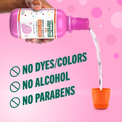 TheraBreath Kids Bubble Gum Mouthwash 10oz - New by This is Beauty US