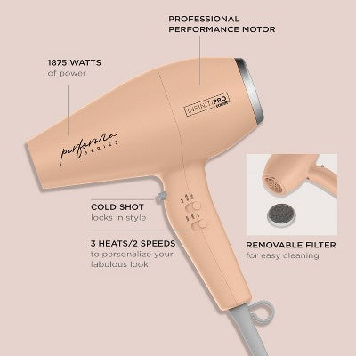 Conair InfinitiPRO Performa Series Ionic Ceramic Hair Dryer - Imperfect Box by This is Beauty US