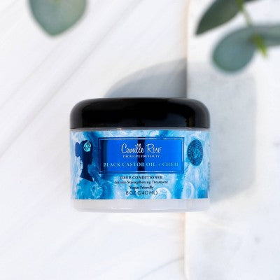 Camille Rose Black Castor Oil &amp; Chebe Deep Conditioner 8 fl oz - Imperfect Container by This is Beauty US