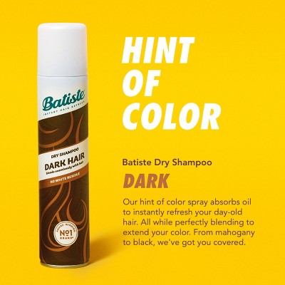 Batiste Dark Brown Dry Shampoo 5.71oz - Imperfect Container by This is Beauty US