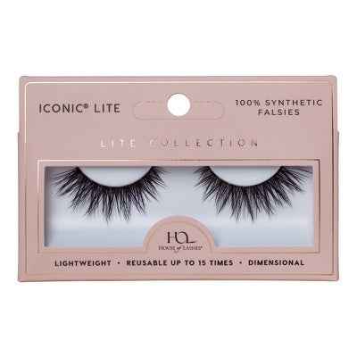 House of Lashes Iconic Lite Soft Volume Faux Mink Fibers False Eyelashes - New