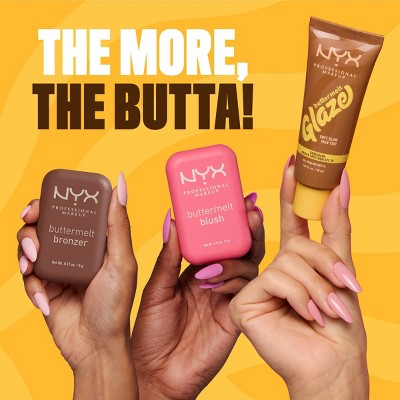 NYX Professional Makeup Buttermelt Glaze Skin Tint with SPF 30 Cashew Butta 1.01 fl oz - Imperfect Container by This is Beauty US