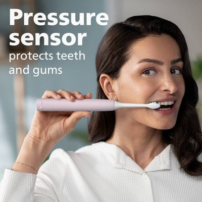 Philips Sonicare 4100 Rechargeable Electric Toothbrush Sugar Rose - Imperfect Box by This is Beauty US