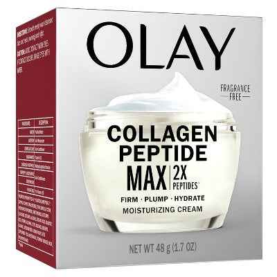 Olay Regenerist Collagen Peptide 24 MAX Face Moisturizer  1.7 fl oz - Imperfect Box