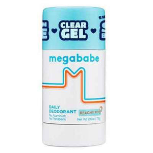 Megababe Beachy Pits Daily Solid Deodorant 2.6oz - New