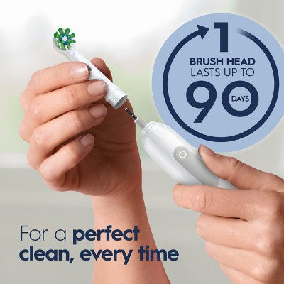 Oral-B Pro 1000 Electric Power Rechargeable Battery Toothbrush White - Imperfect Box by This is Beauty US