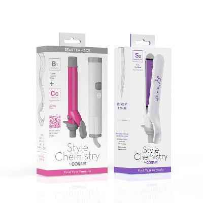 Conair Style Chemistry Flat Iron Attachment For Use With Style Chemistry Starter Kit Power Handle 1" - Imperfect Box