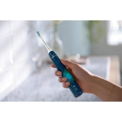 Philips Sonicare 4100 Plaque Control Rechargeable Electric Toothbrush HX3689/22 Navy - Imperfect Box by This is Beauty US