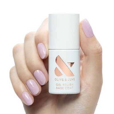 Olive &amp; June Gel Nail Polish Base Coat 0.46 fl oz - Imperfect Container