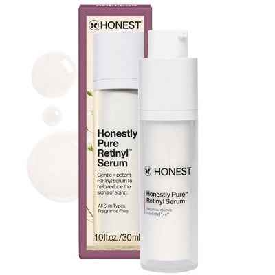 Honest Beauty Honestly Pure Retinyl Serum with Retinyl Linoleate 1.0 fl oz - New