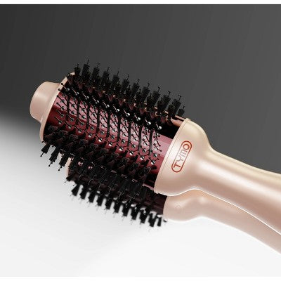 TYMO Volumizer Hot Air Brush Hair Dryer Champagne Pink - Imperfect Box by This is Beauty US