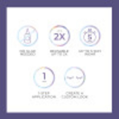 KISS Products imPRESS Long Lasting Press-On Self Adhesive False Eyelashes Demi Wispy 25ct - Imperfect Box by This is Beauty US