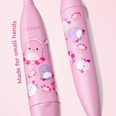 ORDO Sonic Kids Battery Toothbrush Squishmallows Auggie Pink - Imperfect Box by This is Beauty US
