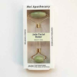 Mei Apothecary Jade Facial Roller Beauty Tool 1ct - New