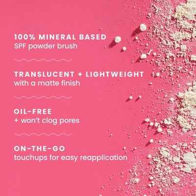 Hawaiian Tropic Mineral Skin Nourishing Sunscreen Powder Brush SPF 30 0.15oz - Imperfect Box