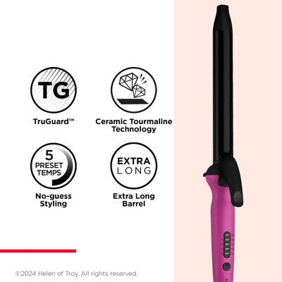 Revlon Easy Heat Precision Hair Curling Iron 1" - Imperfect Box by This is Beauty US