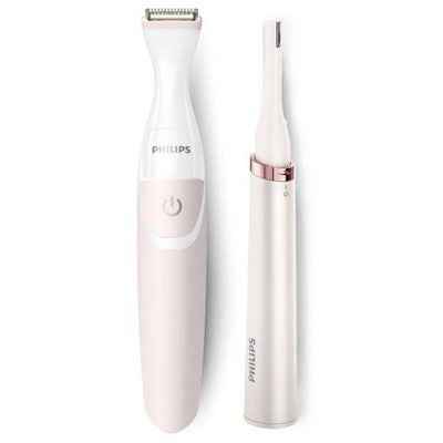 Philips Women's Rechargeable Electric Trimmer Bundle Kit BRT387/90 - New