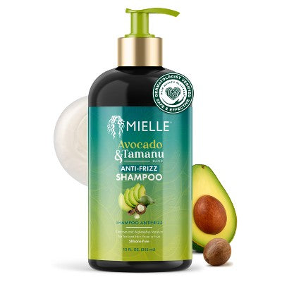 Mielle Organics Avocado &amp; Tamanu Anti-Frizz Shampoo 12 fl oz - New