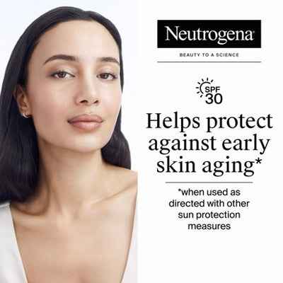 Neutrogena Rapid Wrinkle Repair Retinol Face &amp; Neck with Hyaluronic Acid SPF 30 1 fl oz - Imperfect Box